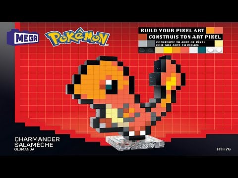 Mega Instructions - Pokemon - HTH76 - Charmander