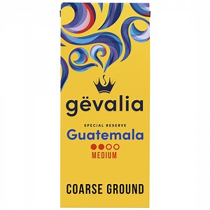 Gevalia Special Reserve Guatemala Single Origin Medium Roast Coarse Ground Coffee, 10 oz. Bag - Walmart.com
