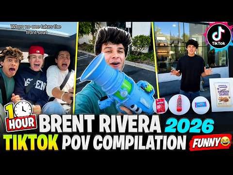 *1HOUR* Brent Rivera TikTok 2026|Funny Brent Rivera POV Compilation 2026
