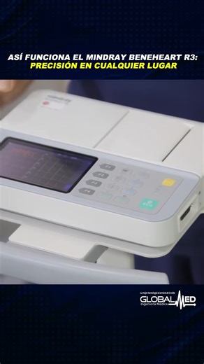 GlobalMed - Equipos Médicos on Instagram: "Así funciona el Mindray BeneHeart R3: precisión en cualquier lugar #Mindray, #BeneHeartR3, #equipoMedico, #tecnologiaMedica, #electrocardiografo, #ECG, #diagnosticoMedico, #medicina, #salud, #equiposHospitalarios, #atencionMedica, #emergencias, #hospital, #clinica, #tecnologia, #medtech, #equiposPortatiles, #medicinaModerna, #cardiologia, #reanimacion, #emergenciaMedica, #medicinaDeEmergencia, #doctor, #enfermeria, #medicinaPreventiva"