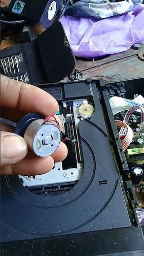 DVD Player Repair motor replacement