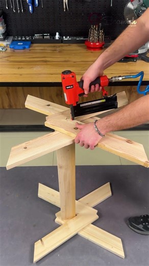 How to Build a DIY Wooden Table #creative #woodenfurniture #tabletrick