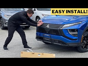 2023 Eclipse Cross DIY Hood Emblem install!