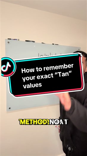 How to remember your exact Tan values! Contact me for private tuition enquiries! #trigonometry #exacttrigonometricvalues #geometry #gcsemaths #maths