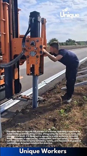 Guardrail installation: securing roads with metal barriers