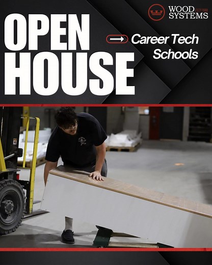 We had a great time at our Career Tech Schools Open House! Students got a hands-on look at what we do, learned more about Wood Systems, and connected with our team. We’re proud to help inspire the next generation to explore careers in millwork, craftsmanship, and construction—investing in the future of our industry, one conversation at a time. In attendance and pictured: Ben Denny - Kiamichi Tech - McAlester– McAlester, OK Bryan Kropfinger- Francis Tuttle Technology Center-Rockwell Campus OKC Co
