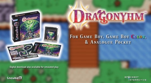 Dragonyhm physical Game Boy Color pre-orders now live