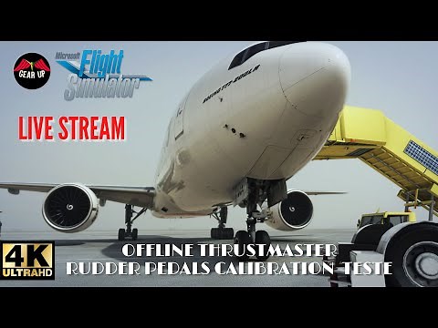 Thrustmaster rudder pedals calibration