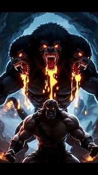 Hercules vs Cerberus The Twelfth Labor #hercules #cerberus