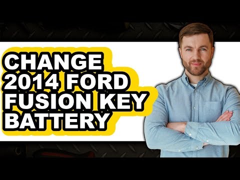 How To Change 2014 Ford Fusion Key Battery (UPDATED)