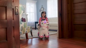 Stable Buddies Willow Unicorn 6V Plush Ride-On