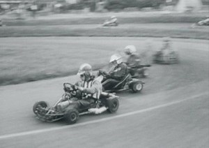 While race cars have evolved enormously throughout the years, karts have remained largely the same, save for engine power, braking, and tire grip. Watch as these drivers battle it out in an international six-hour, 346-lap endurance race. (Credit: Wazee Archival via Getty Images.) | Road & Track Magazine