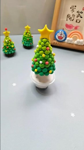 Easy Clay Christmas Tree DIY | Festive Fun for All Ages! #diy #artandcraft #art #craft #handmade
