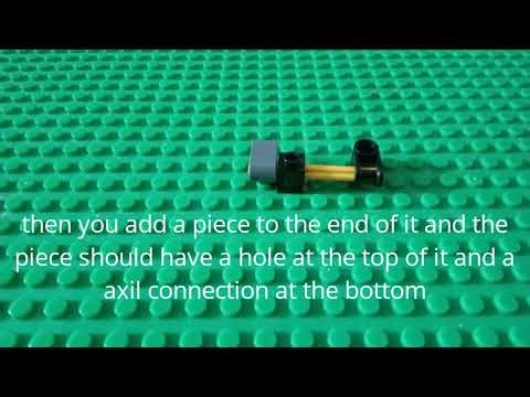 How to build a lego jumping mechanism