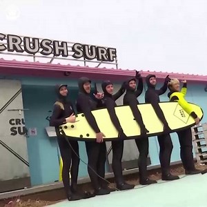23K views · 54 reactions | Four of Australia's winter Olympic athletes enjoyed a taste of home in South Korea by catching some waves  | CBS News | Facebook