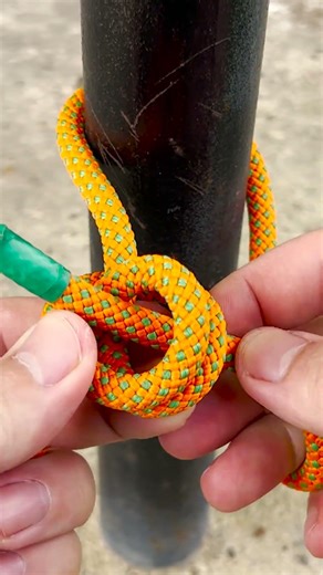 This Knot Locks on Pipe 😳 Won’t Slip! ASMR