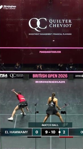 Fantastic from the World No.1 😮‍💨Watch British Open Highlights and Replays on SQUASHTV 📺