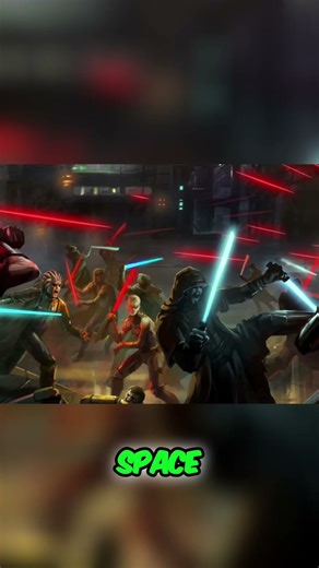 Sith vs Jedi: The Great Hyperspace War's Intense Battle! #shorts