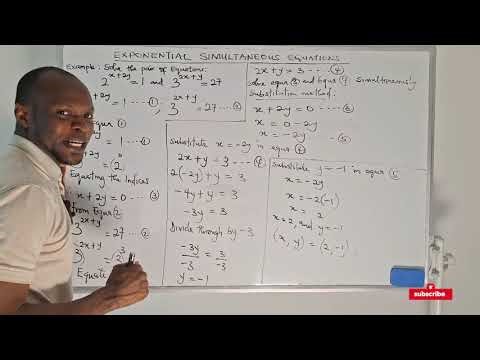EXPONENTIAL SIMULTANEOUS EQUATIONS