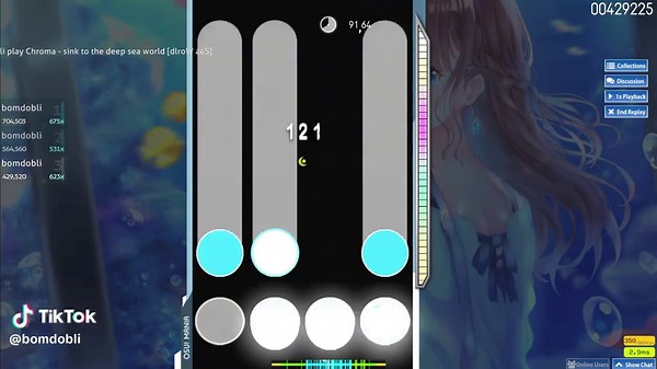 Exploring the Deep Sea World in Osu4k