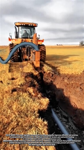 Precision Trenching and Pipe Installation in Action! #shorts