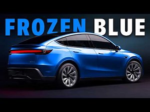NEW Model Y Juniper Gets Sapphire FROZEN Blue PPF—It Looks UNREAL!