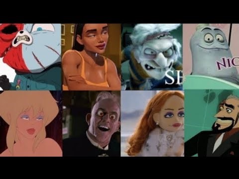 [REUPLOADED) Favorite Adult Movie/Show Villains Defeat