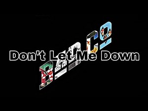 BAD COMPANY - Don't Let Me Down (Lyric Video)