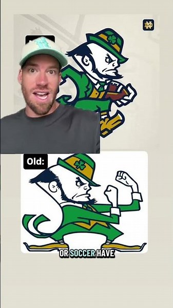 Notre Dame Football Released a NEW Logo?!