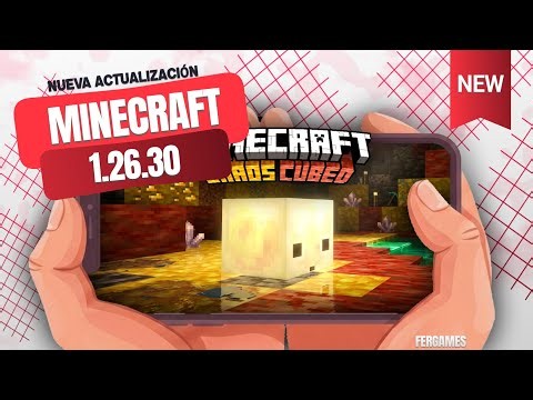 DESCARGAR MINECRAFT BEDROCK 26.30 para ANDROID / MINECRAFT 1.26.30 Version Oficial