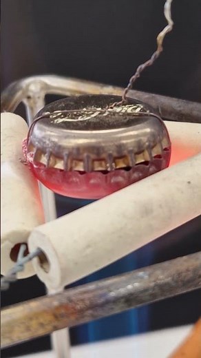 Burning Magnesium In A Bottle Top Crucible?!