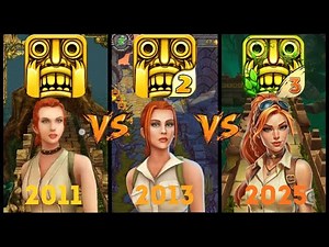 Temple Run vs Temple Run 2 vs Temple Run 3 | Temple Run Evolution | Scarlett Fox Gameplay 2025