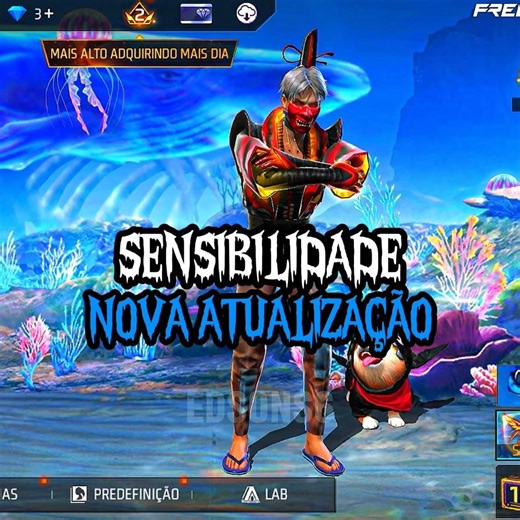 SENSI🔥⚙️2026 NOVA ATUALIZAÇÃO! a MELHOR SENSIBILIDADE COM E SEM DPI PARA SUBIR CAPA!!