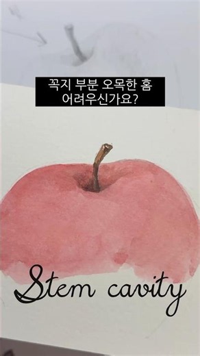 The Key to Painting Fruit: How Should You Draw It? #ArtBasics #watercolor #drawing #painting #art...