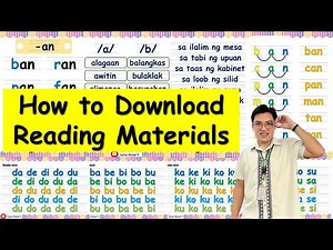 How to Download Reading Materials by Teacher Michael TV