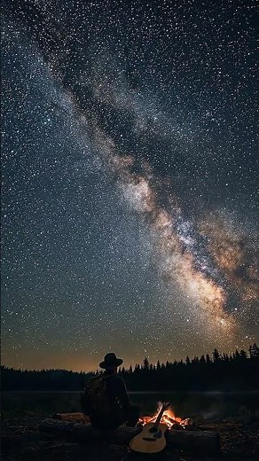 Stargazing Under The Milky Way #mountaineering #mentalwellness