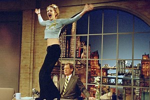 Today in TV History: Drew Barrymore Flashed David Letterman on His Birthday