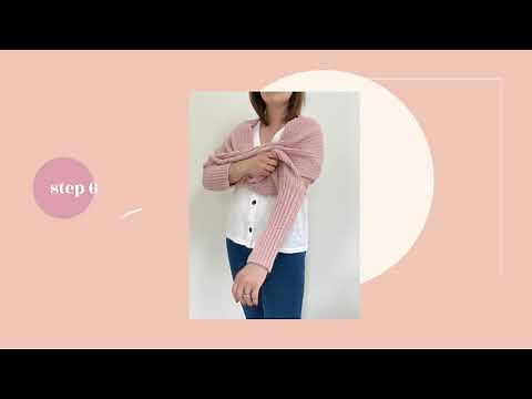 How to wear a scarf with sleeves