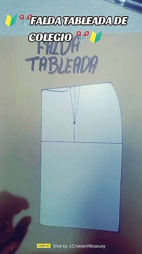 Transformación de Falda Recta a Falda Tableada