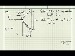 Static Equilibrium - Newton's First Law - Statics