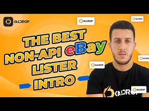 KalDrop The Best Non API eBay Lister Intro