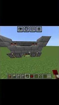How To Build A Minecraft Working Secret Door (Bedrock Edition)