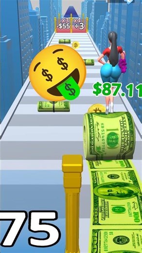 Money Roller Level 10 Gameplay Short 🤩🤩🤠🤠🎮🎮 #shorts #moneyroller #trendingshorts #yt #ytshorts #fyp