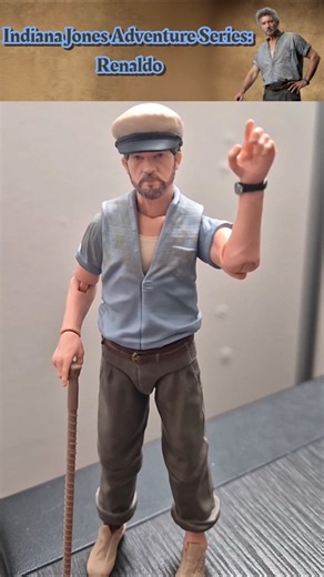 Indiana Jones Adventure Series: Renaldo figure #actionfigures #indianajones