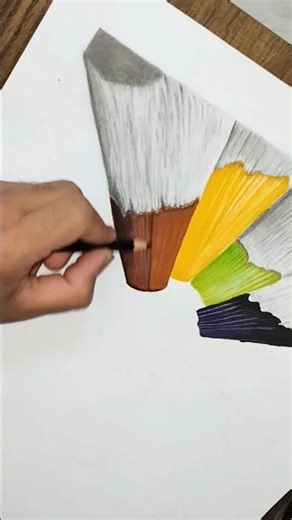ASMR realistic pencil colour drawing. #asmr #trending #drawing #art #dhurandhar