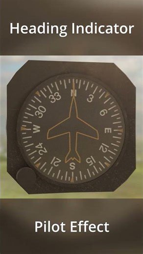 Heading Indicator #shorts #aviation #pilot