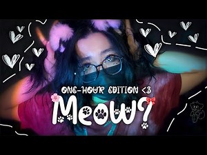 Femboy Catboy ASMR 🐾 Intense Purring, Mouth Sounds & Hypnotic Visual Triggers 😼 (LOOPED)