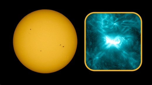 3 powerful solar flares erupt in less than 24 hours, ending weeks of calm on the sun (video)