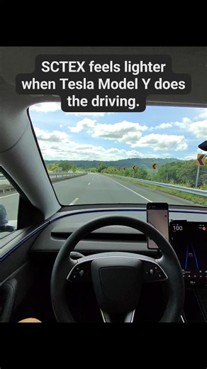 4.2K views · 54 reactions | SCTEX feels lighter when the Tesla Model Y does the driving. #autopilot | Electric Car Guy | Facebook