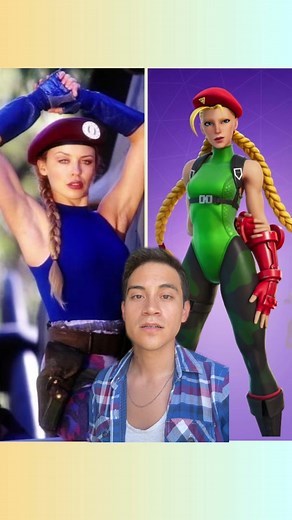 Kylie Minogue as Cammy in Street Fighter Movie